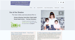 Desktop Screenshot of outoftheshadow.com